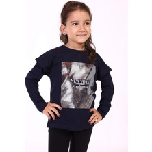 Toontoy Kids Toontoy Kız Çocuk Baskılı Tişört