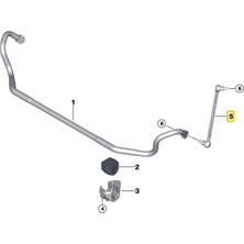 Heropar Bmw Uyumlu 1 Seri 3 Seri Z4 ve X1 Viraj Askı Çubuğu Ön Sol 31356765933