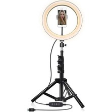 Demir Iletişim Işıklı Tripod 210 cm