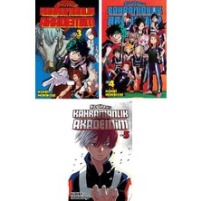 Kahramanlık Akademim 3-4-5. Ciltler Manga Seti - Kohei Horikoşi