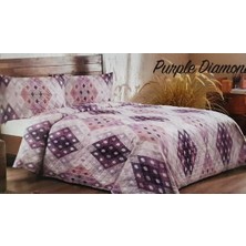 Özdilek Purple Diamont Yatak Örtüsü Çift Kişilik