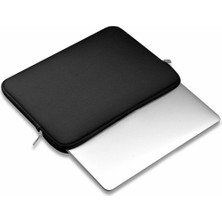 Arabulalaca Apple Macbook Pro 16 Inç 2021 A2485 M1 Işlemcili Kılıf Koruma Çantası Kese Kılıf Siyah