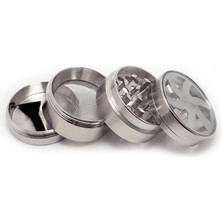 Falconetti Mini Boy Silver 40 mm. Alloy Grinder Herbal Parçalayıcı py90slv