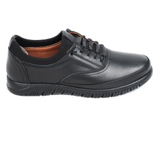 Dropland  7863-2 Antik Siyah %100 Deri Erkek Casual Ayakkabı