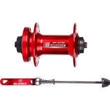 Lovoski Mtb Disk Fren Hub Set Hızlı Yayın 32 Delik Kırmızı Ön (Yurt Dışından)