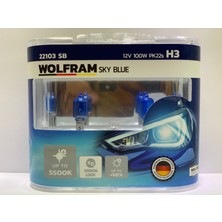 Wolfram Ampul H3 12 V 100 W Beyaz 5500K