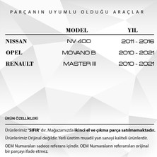 Alpha Auto Part Renault Master 3, Opel, Nissan Için Ayna Sinyali - Sağ - Beyaz