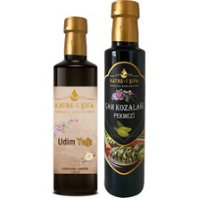 Katre-i Şifa Yumuşak Aroma Udim Yağı 100 ml + Orijinal Çam Kozalağı Pekmezi -340 Gr