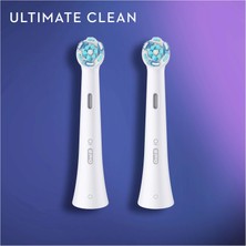 Oral-B iO Ultimate Clean Beyaz Diş Fırçası Yedek Başlığı 2 Adet