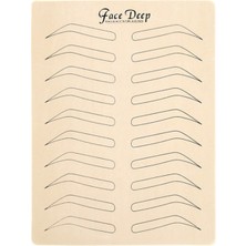 Prime 3 Adet Kaş Çizgili Pudralı Microblading Lateks Suni Deri