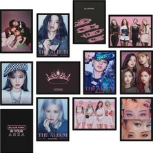 Astak Blackpink 12 Parça Mdf Tablo