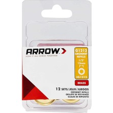 Arrow G1212 12MM Pirinç Kuşgözü Perçin