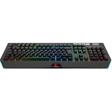 Rampage KB-R105 Exhero Full RGB Outemu Red Switch Makrolu Mekanik Klavye
