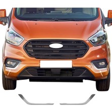 Solarex Ford Tourneo Courier 2018- Üzeri Uyumlu Krom Sis Far Kaşı 2 Parça Paslanmaz Çelik