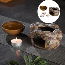 B Baosity Sıcak Teaware Soba Stoneware Mum Isıtma Isıtıcı Çaydanlık Tutucu, Kupası ile Yetişkinler Için (Yurt Dışından)