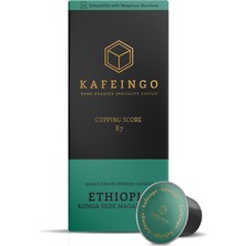 Kafeingo 10'lu Kapsül Kutusu - Ethiopia Konga Sede Magarissa x 4