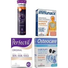 Sambucol 15 Efervasen Tablet + Immune System 30 Tablet + Perfectil 30 Tablet + Osteocare 30 Tab.
