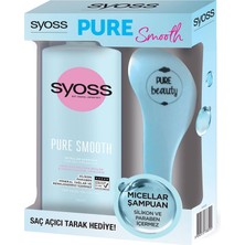 Syoss Pure Şampuan 500 ml + Tarak Şampuan