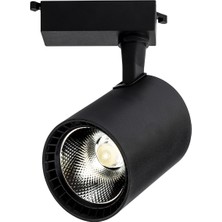 Noas 30W Siyah Kasa Paris LED Ray Spot YL29-3101 (Beyaz Işık)