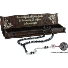 Kalemhane Seni Seviyorum Aksesuarlı Toz Kehribar  Tesbih