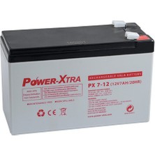 Power-Xtra Px7-12 12V 7 Ah Bakımsız Kuru Akü