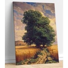 VeraStore Alexandre Calame Meşe Ağacı Kanvas Tablo