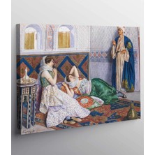 VeraStore Antonio Gargiullo Haremde Kadınlar Kanvas Tablo