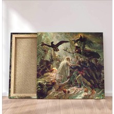 VeraStore Anne Louis Girodet Karşılama Kanvas Tablo