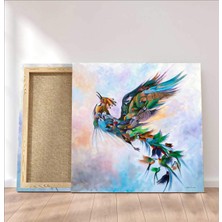 VeraStore Anka Kuşu Kanvas Tablo