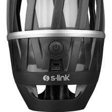 S-Link SL-F807 34 Ledli 1200MAH USB Şarjlı Alev Efekti Dekoratif Fener