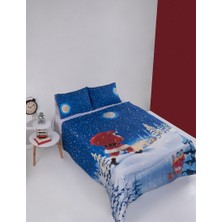 Colorpool Snowy Christmas Çift Kişilik Nevresim Seti