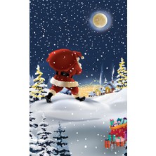 Colorpool Snowy Christmas Çift Kişilik Nevresim Seti