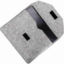 Newfull Doly Case 11 Inç Tablet / Laptop Kılıf Çantası - Gri
