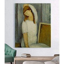 MonoStella Amedeo Modigliani Jeanne Hebuterne Kanvas Tablo