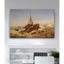 MonoStella Andreas Achenbach Ebbe Kanvas Tablo