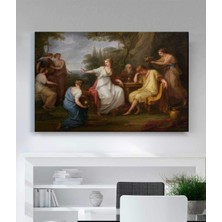 MonoStella Angelica Kauffman Telemachus'un Kederi Kanvas Tablo