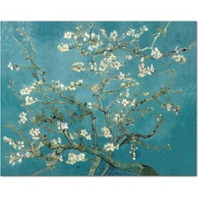 MonoStella Vincent Van Gogh Badem Çiçekleri Kanvas Tablo