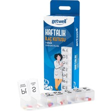 Getwell Haftalık Ilaç Kutusu