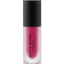 Revolution  Revolution Matte Bomb Likit Ruj Burgundy Star  Ruj