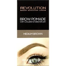 Revolution  Revolution Brow Pomade Medium Brown  Eyeliner