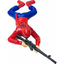 Kelebek Oyuncak Sesli Yerde Sürünen Spiderman (Örümcek Adam) 35 Cm.