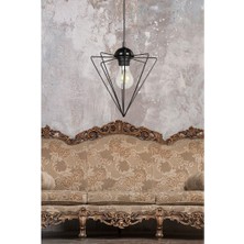 Begüsa Grand Tekli Siyah Avize