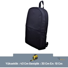 Viselia Notebook Laptop Bilgisayar Çantası 15,6'' Spor Seyahat Antrasit