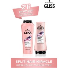 Gliss Split Hair Miracle Şampuan 500 Ml  +Split Hair Miracle Saç Kremi 360 Ml