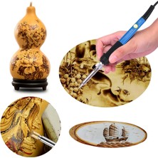 Beauty Life 39 Parça Ahşap Yakma Aleti Kiti Pyrography Pen Yeni (Yurt Dışından)