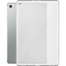 Case 4U Samsung Galaxy Tab A7 Lite T225 / T220 Kılıf Darbeye Dayanıklı Süper Silikon Tablet Kılıfı - Şeffaf