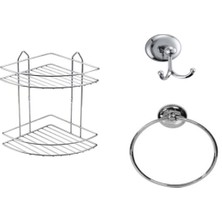 Empa Uzun Paslanmaz Krom Banyo Havluluğu