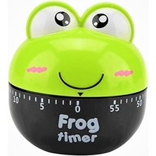 La Vie Design Mekanik Frog Timer 60 Dakika Sevimli Zamanlayıcı