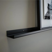Merzana 90 cm Metal Çerçeve Rafı, Duvar Rafı