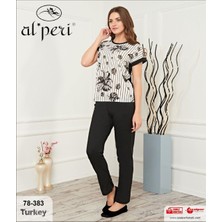 Alperi 78-383 Kısa Kol Bayan Pijama Takımı